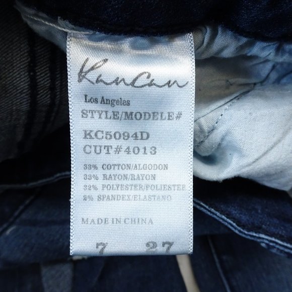 KanCan Mid-Rise Ankle Skinny Stretch Jeans 27 x 29 - Picture 10 of 11